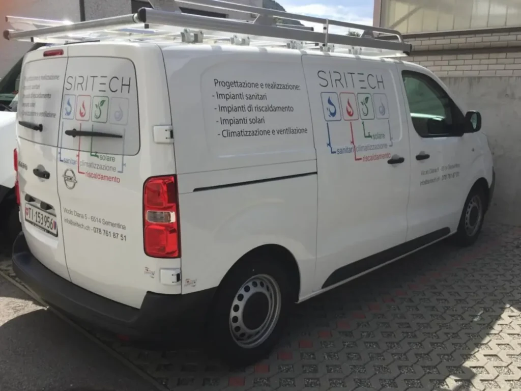 Furgone aziendale Siritech