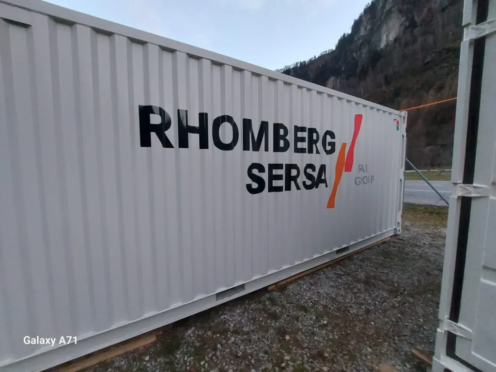 Container Rhomberg Sersa