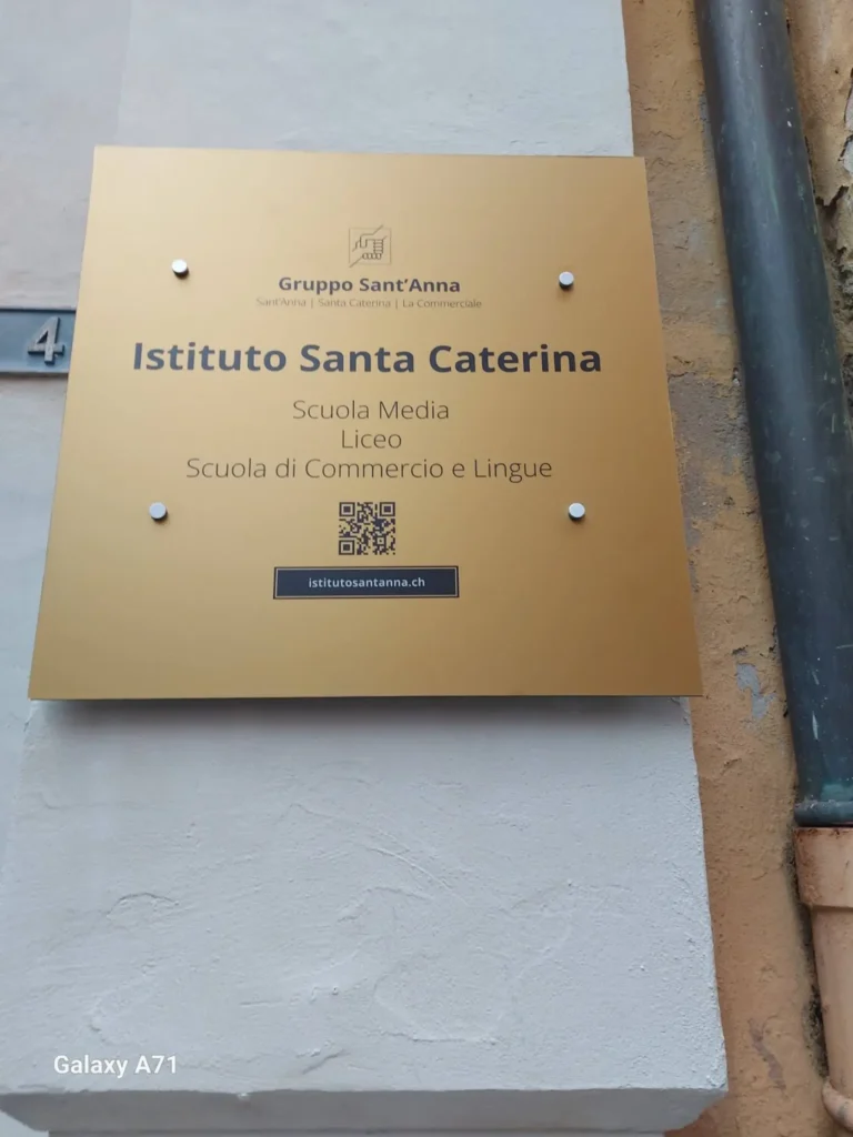 Targa istituzionale