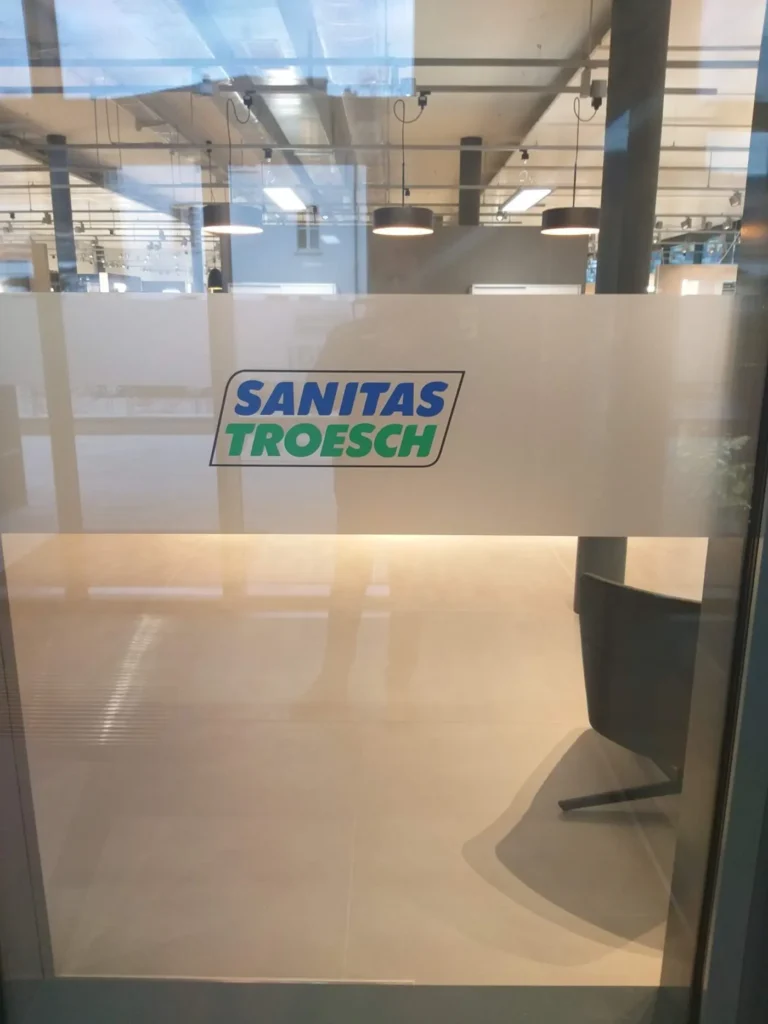 Vetrata smerigliata Sanitas Troesch